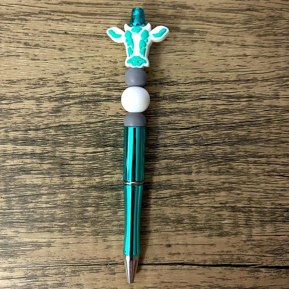 Beaded Cow Pen